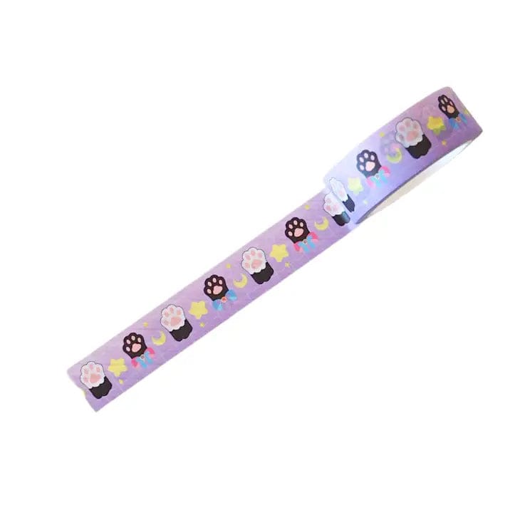 Kitt & Bunn Supply Co Stationary Cat Paw Pawlloween Washi Tape Cat Paw Pawlloween Washi Tape | Kitt & Bunn Supply Co. | sungkyulgapa sungkyulgapa