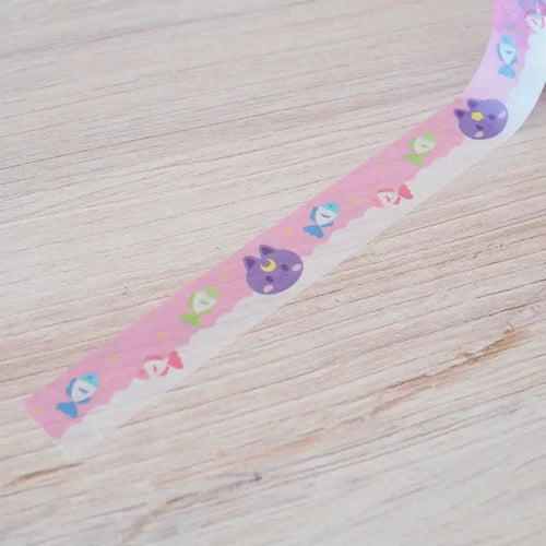 Kitt & Bunn Supply Co Stationary Cute Purple Cat Washi Tape Cute Purple Cat Washi Tape | Kitt & Bunn Supply Co. | sungkyulgapa sungkyulgapa