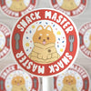 Kitt & Bunn Supply Co Stationary Shiba Inu Snack Master Vinyl Sticker Shiba Inu Snack Master Vinyl Sticker | Kitt & Bunn Supply Co. | sungkyulgapa sungkyulgapa