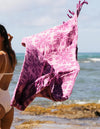 Laha’ole Home Purple Pikake Quilt Turkish Towel sungkyulgapa