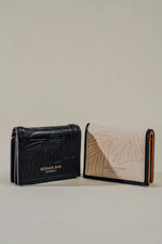 Ocean's End Handbag Charlotte Mini Wallet Ocean's End Charlotte Mini Wallet in Creme Combo | sungkyulgapa sungkyulgapa